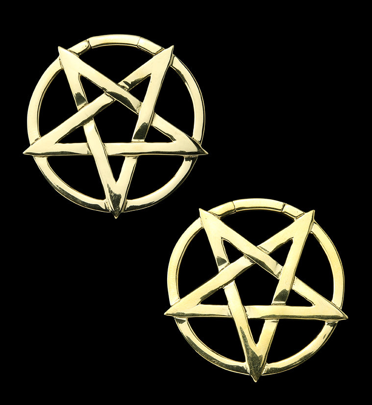 Pentagram Ear Weights
