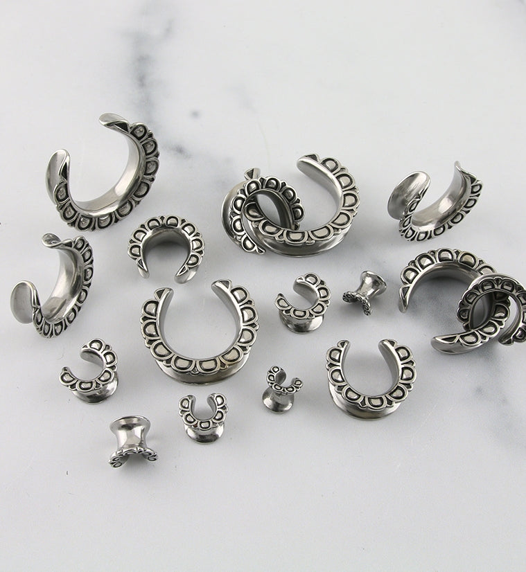 Petal Stainless Steel Saddles