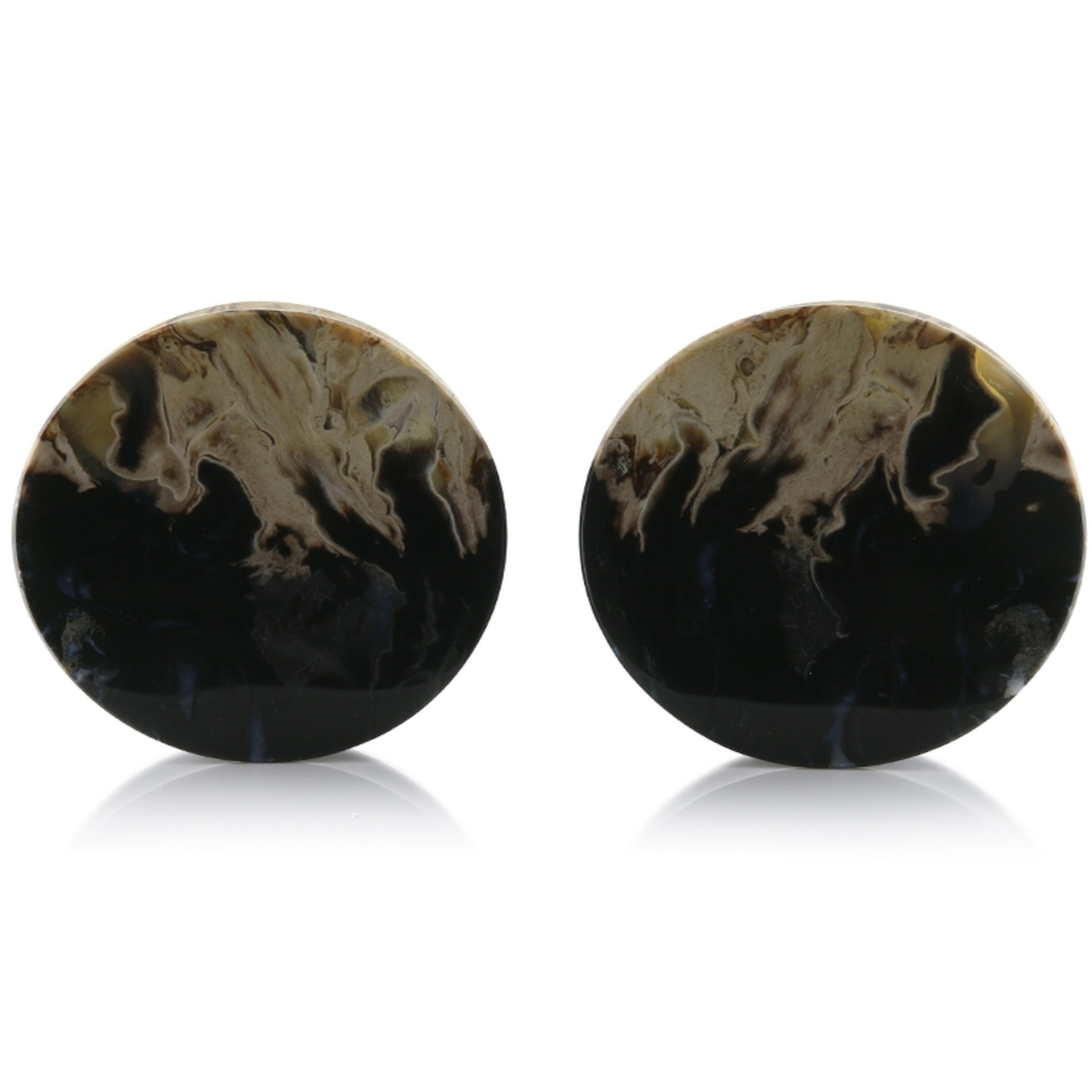 Petrified Palm Root Plugs 1 & 7/16" (36mm) Version 1