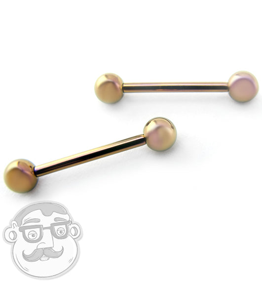 Pink Titanium Barbell