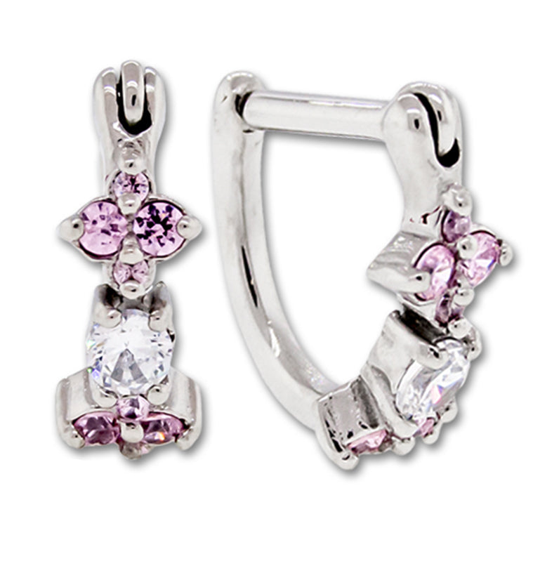 16G Multi Gem Tragus Clicker