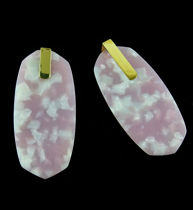 Oblate Pink Fructose Hangers