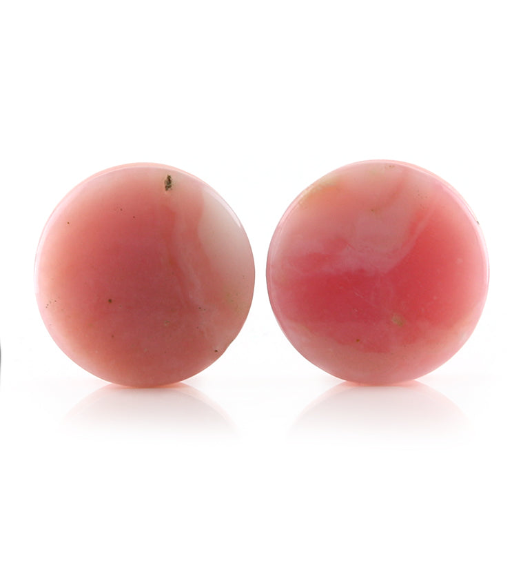 Pink Opal Stone Plugs