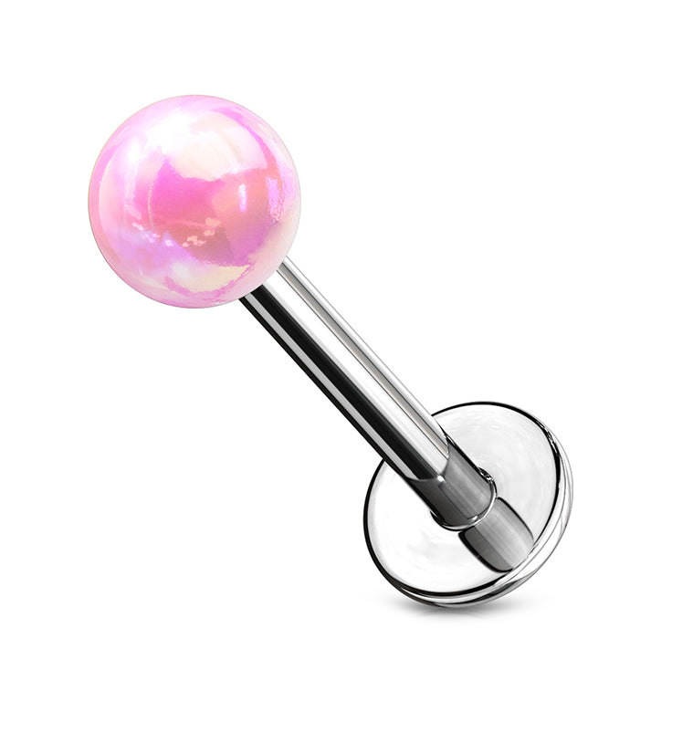 Pink Ory Stainless Steel Labret