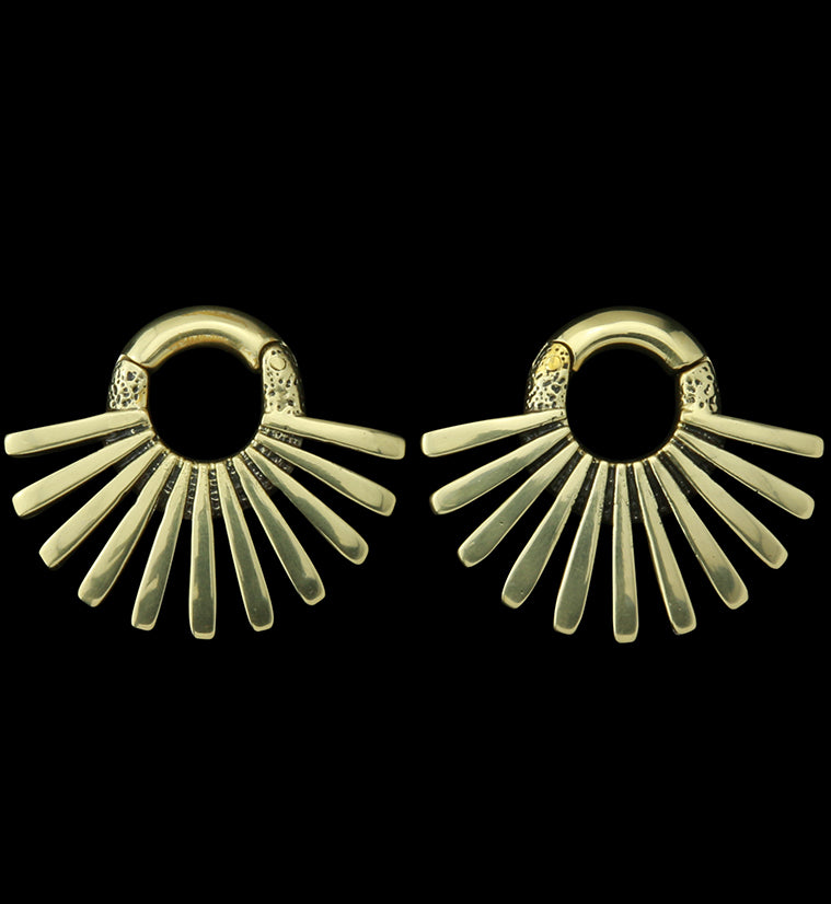 Pinna Brass Hinged Ear Weights