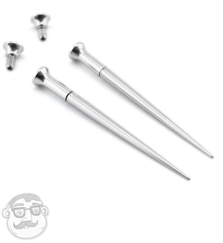 Stainless Steel Taper & Tunnel Ear Stretching Kit