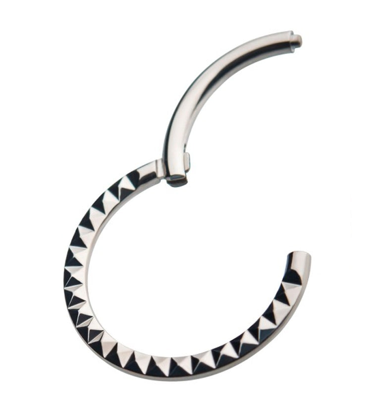 Polyhedra Titanium Hinged Segment Ring