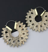 Pompon Tamarind Wooden Hangers / Earrings