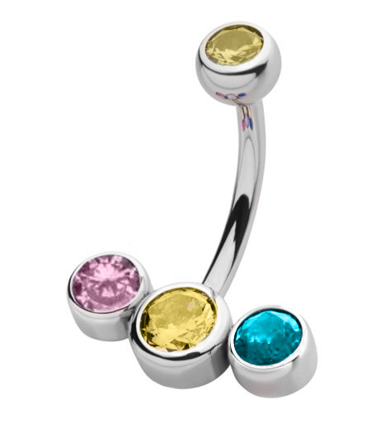 Pride Belly Button Ring Version 2