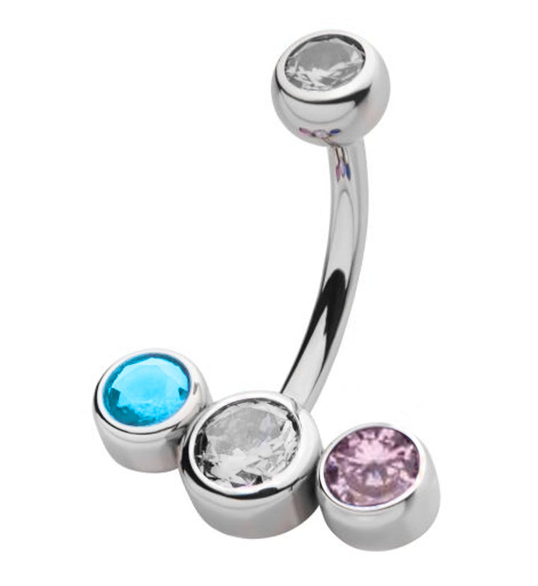 Pride Belly Button Ring Version 3