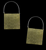 Pulse Crate Titanium Hangers / Earrings