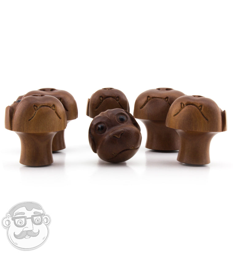 Puppy Dog Wooden Plugs