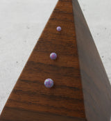 Purple Opalite Ball Titanium Threadless Top