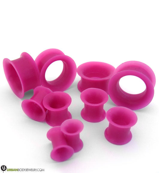 2G Violet Ear Skins Tunnels