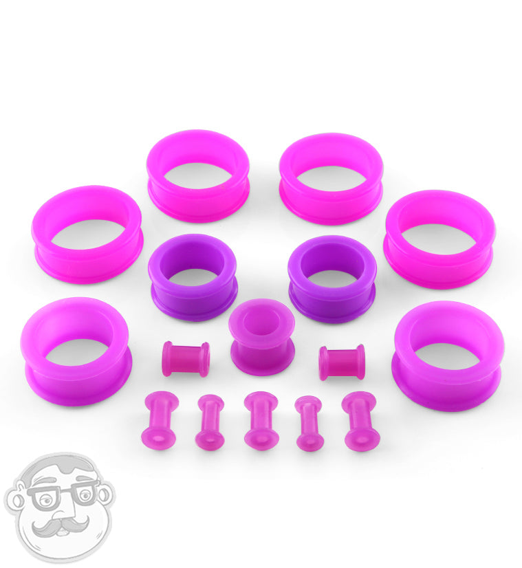 Purple Silicone Tunnels
