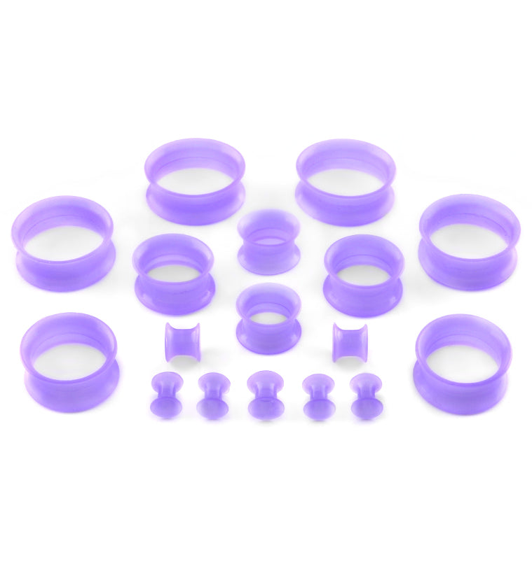 Purple Silicone Ear Skins
