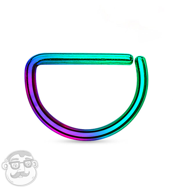 16G Annealed Rainbow D Ring