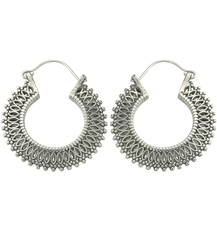 Range White Brass Hangers / Earrings