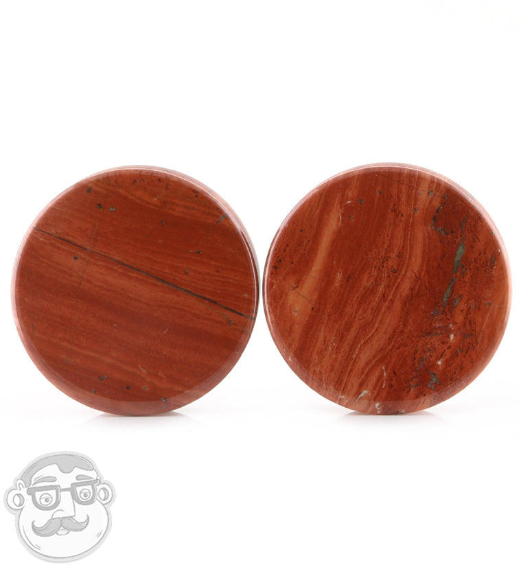 Red Jasper Stone Plugs