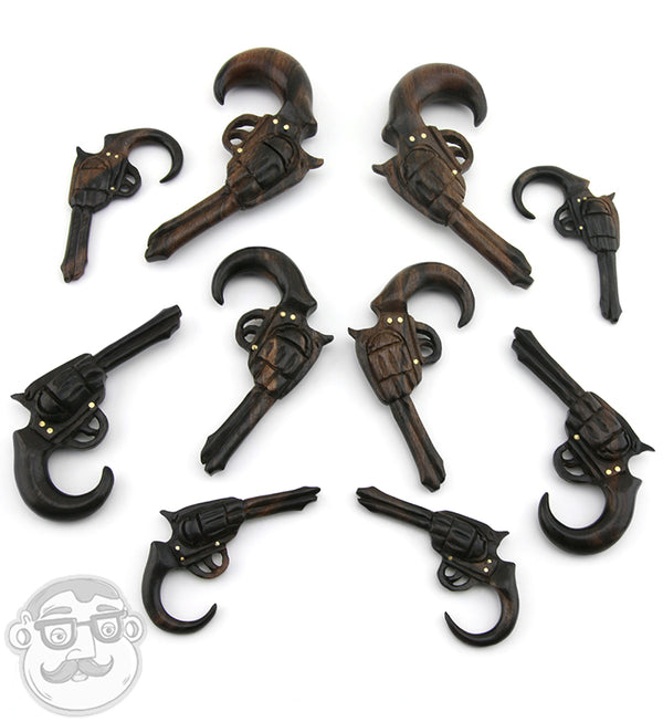 Revolver Areng Wood Hangers