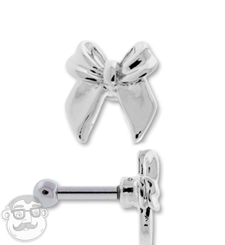 16G Bow Tragus / Cartilage Barbell