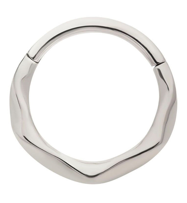 Ripple Stainless Steel Hinged Segment Ring