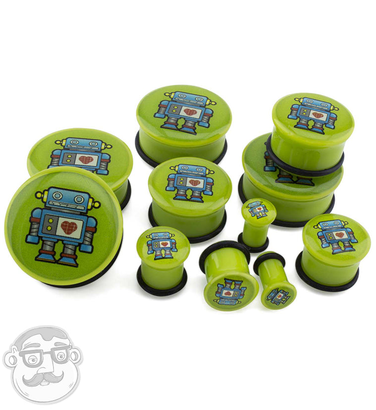 Green Robot Plugs