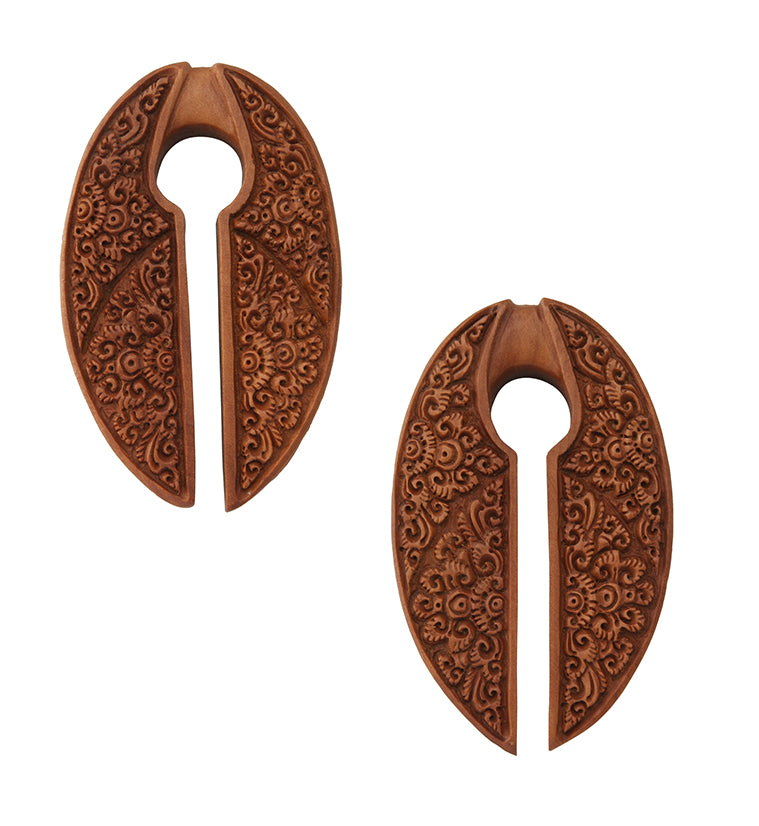 Rococo Saba Wooden Ear Weights