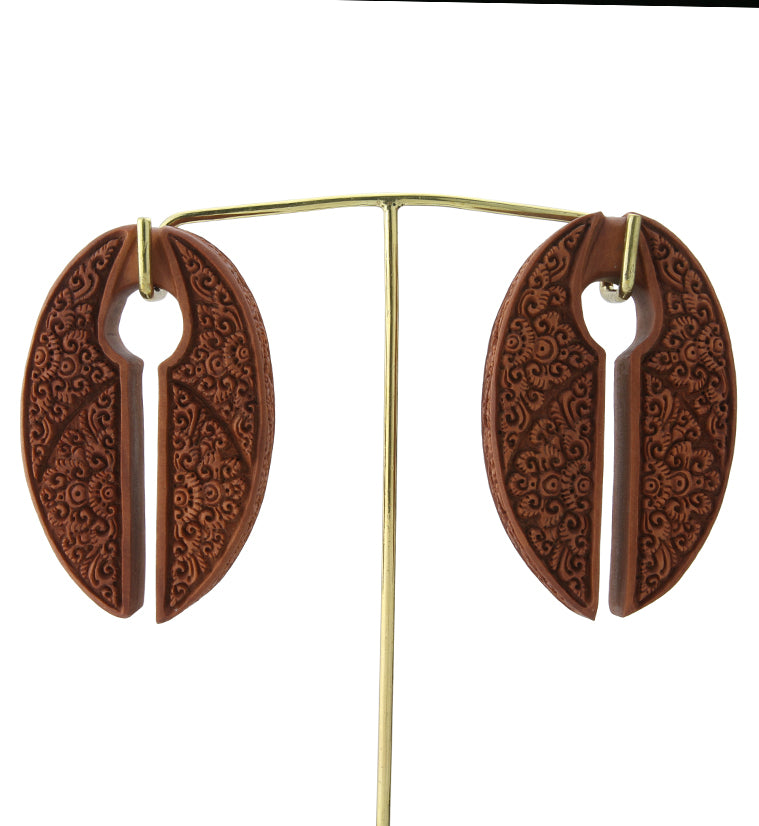 Rococo Saba Wooden Ear Weights
