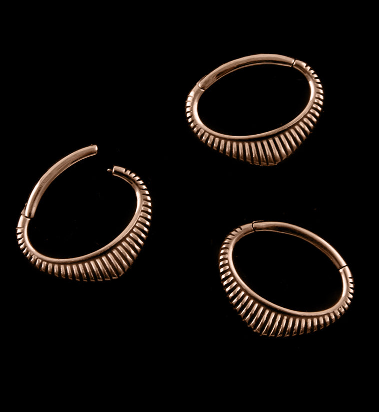 16G Black PVD Antioch Septum Clicker
