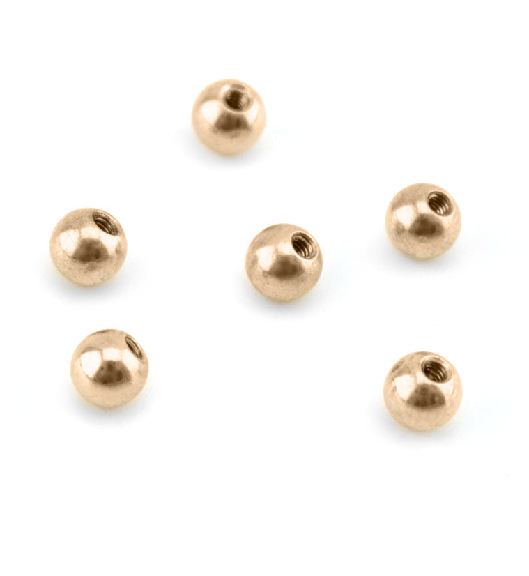 PVD Rose Gold Stainless Steel Replacement Balls