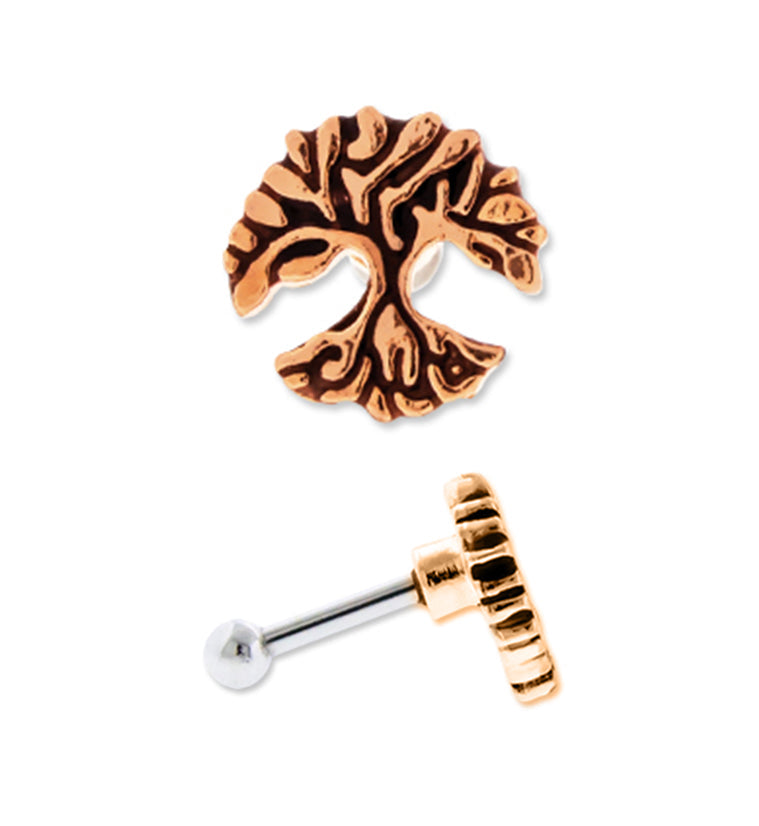 16G Tree of Life Tragus / Cartilage Barbell