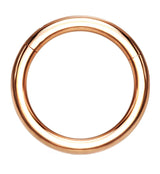 Rose Gold PVD Titanium Hinged Segment Ring