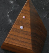 Flat Bezel Purple Opalite Threadless Titanium Top