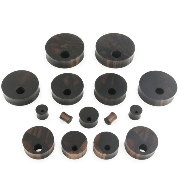 Round Void Areng Wood Plugs