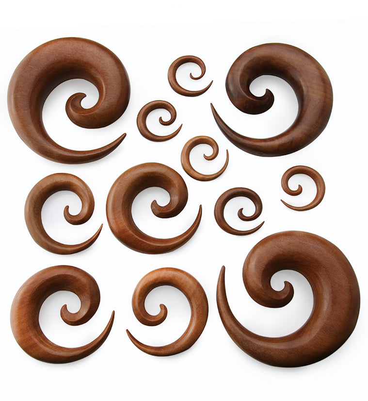 Saba Wooden Spirals