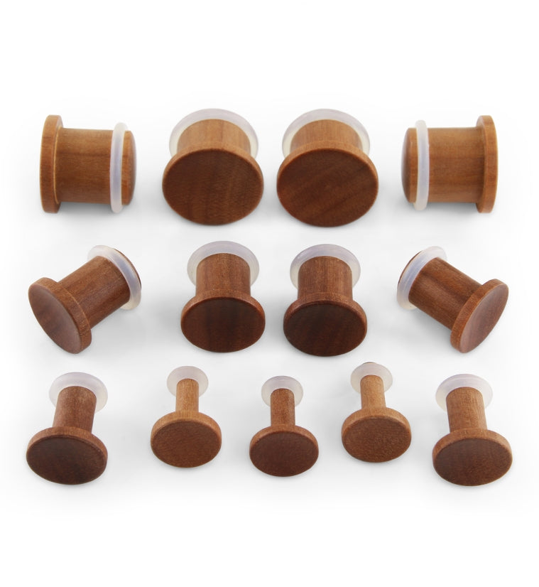 Single Flare Saba Wood Plugs