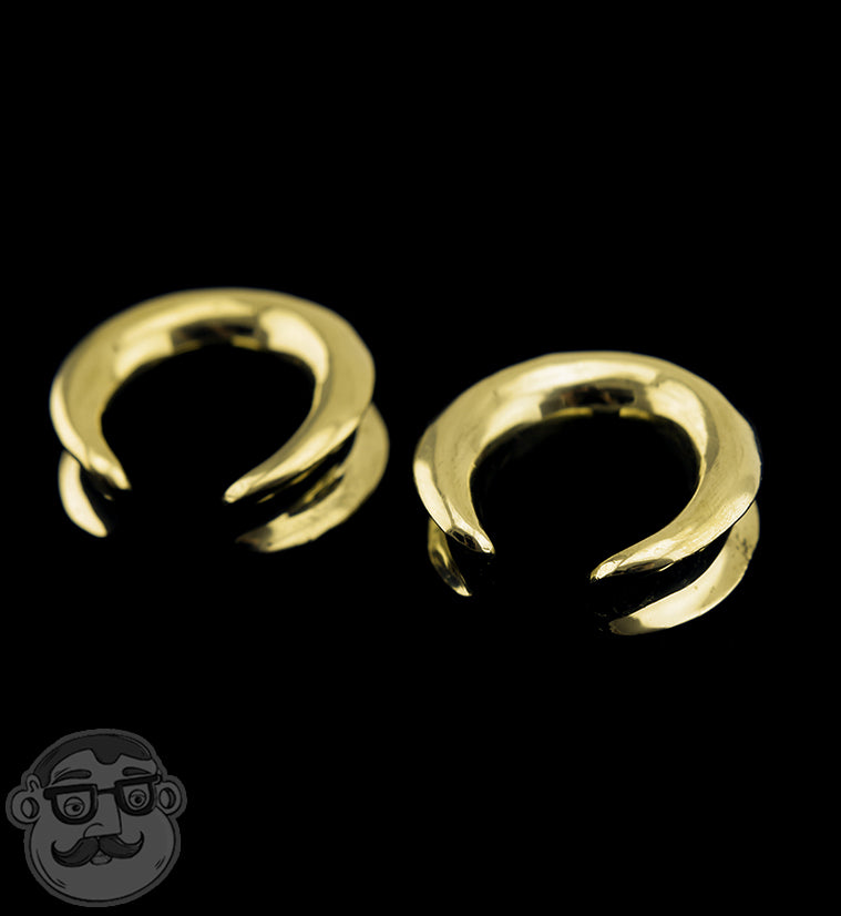 Saddle Weight Brass Hooks