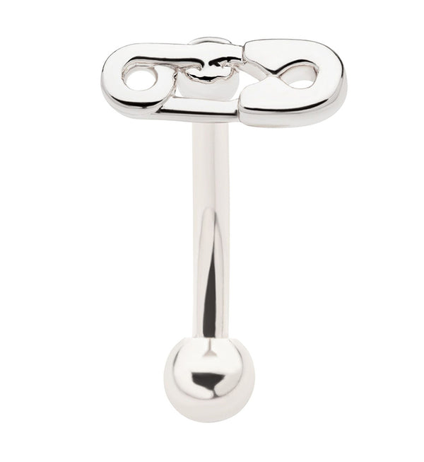 Safety Pin Curved Barbell