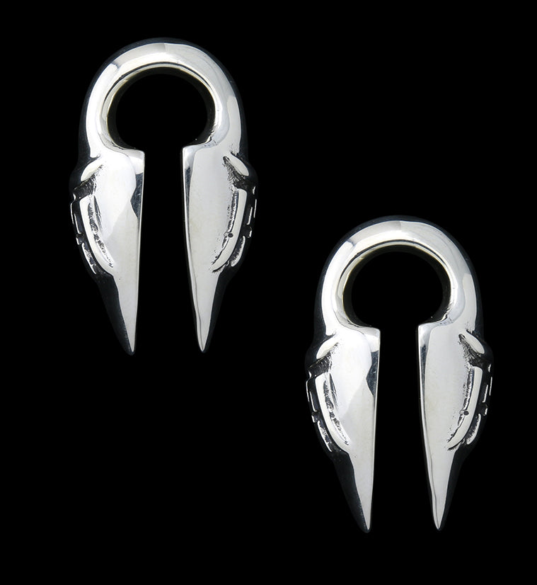 Sayagata White Brass Ear Weights