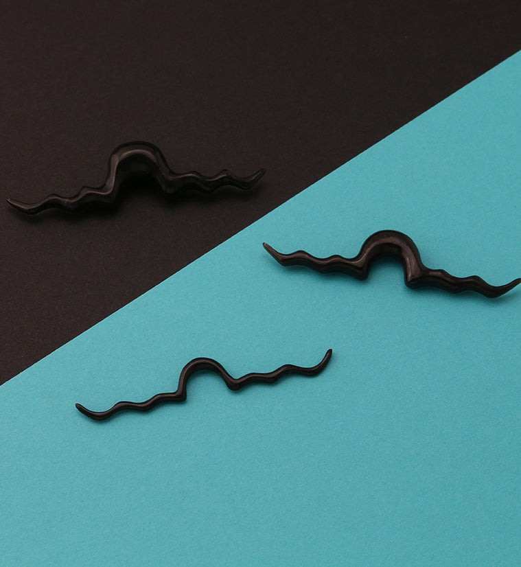 Scraggler Mustache Horn Septum Bar