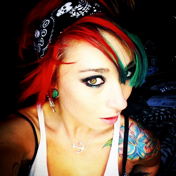 Areng Wood Plugs With Green Resin Inlay