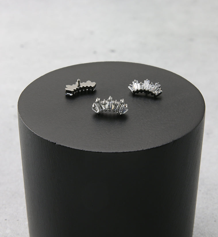 Septennial CZ Internally Threaded Titanium Top