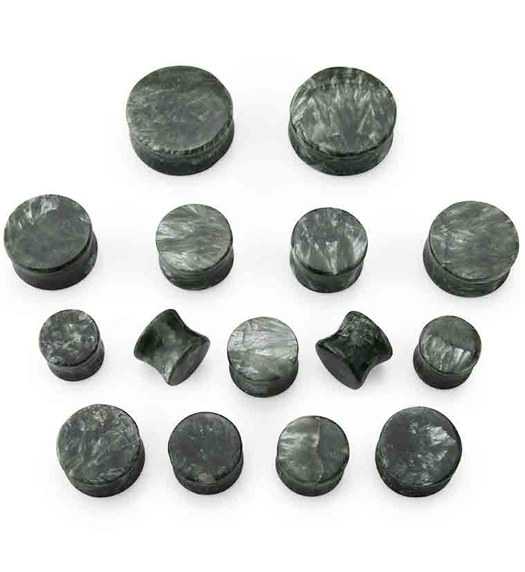 Seraphinite Stone Plugs