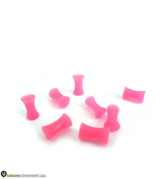 Silicone Pink Saddle Plugs