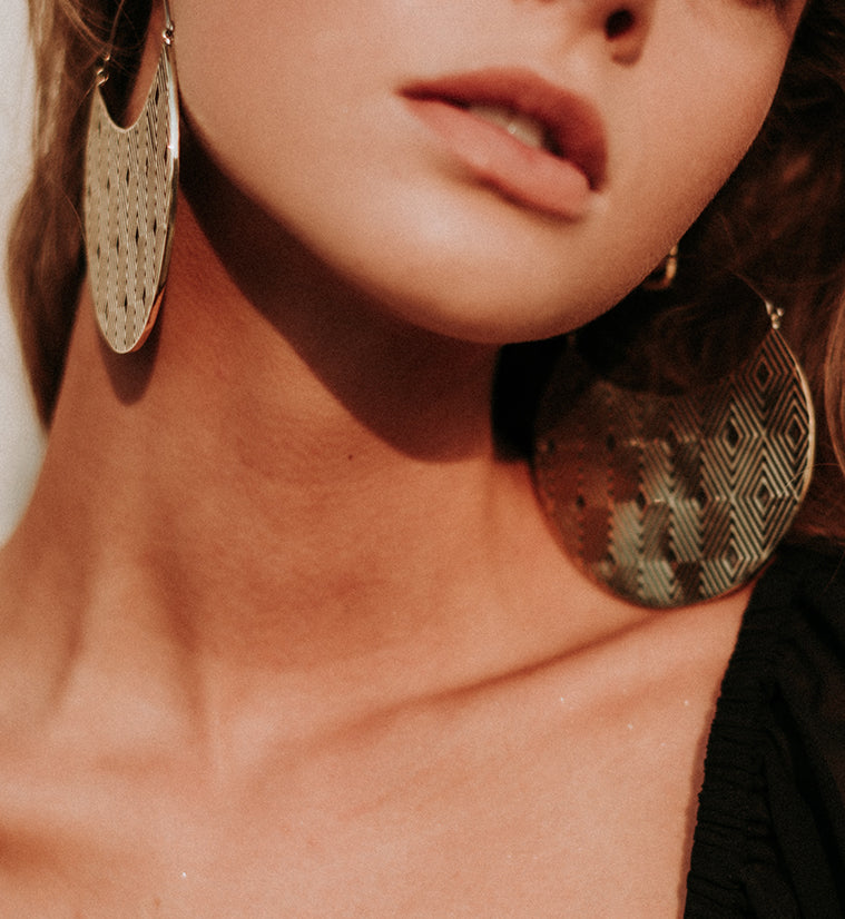 Silver Allotrope Titanium Hangers - Earrings