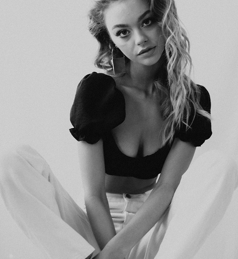 Silver Chequer Titanium Hangers - Earrings