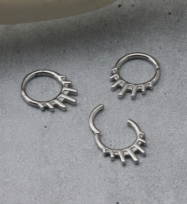 Drop Bars Hinged Segment Ring