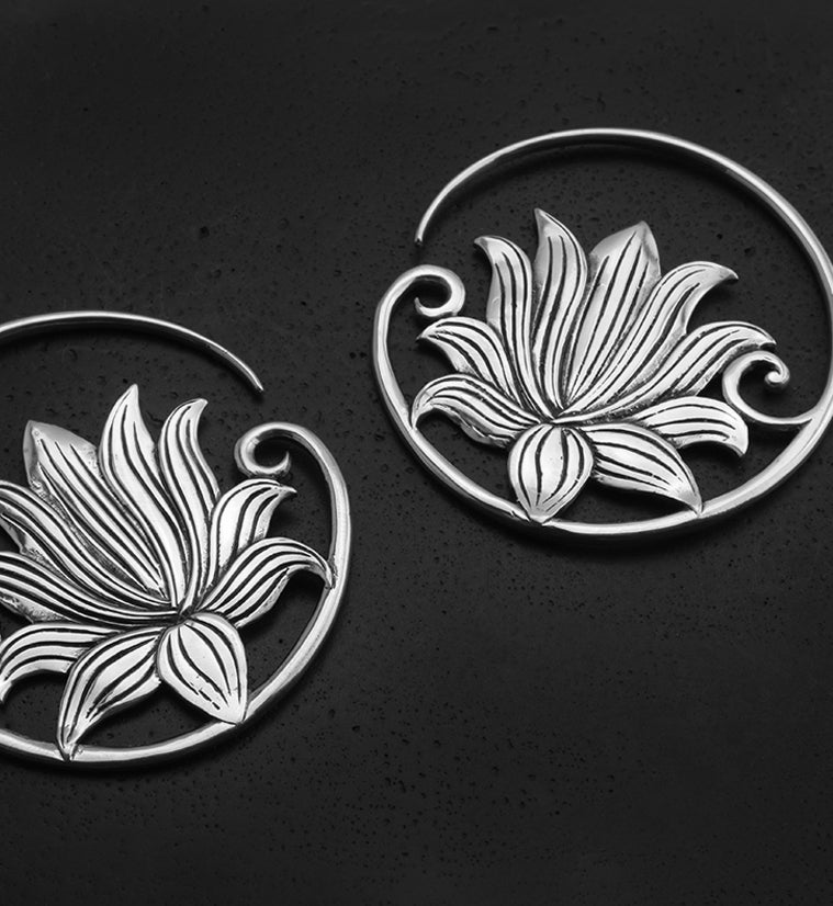 Lotus White Brass Hangers