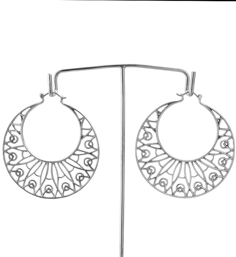 Silver Regalia Titanium Hangers - Earrings